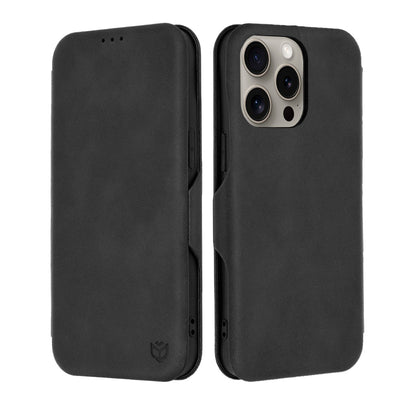 Puzdro pre Apple iPhone 15 Pro Max, Techsuit, Safe Wallet Plus, Čierne
