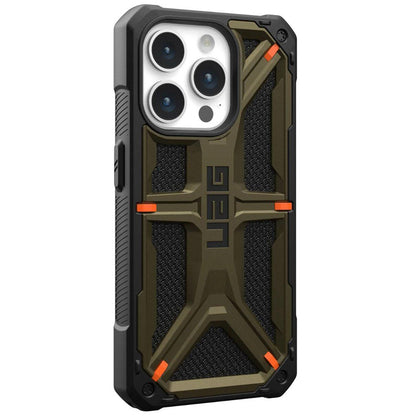 Puzdro pre Apple iPhone 15 Pro Max, Urban Armor Gear, Monarch Kevlar, Zelené