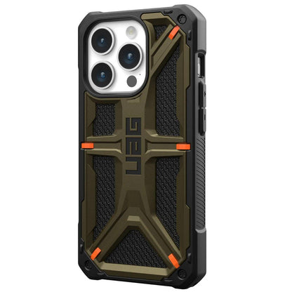 Puzdro pre Apple iPhone 15 Pro Max, Urban Armor Gear, Monarch Kevlar, Zelené