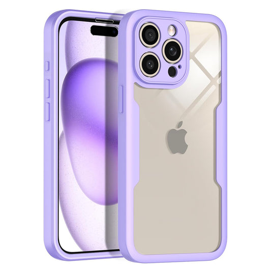 Puzdro pre Apple iPhone 15 Pro, Techsuit, ColorVerse 360, Fialová