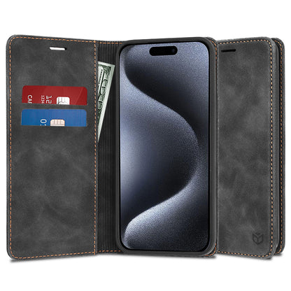 Puzdro pre Apple iPhone 15 Pro, Techsuit, Confy, Čierne
