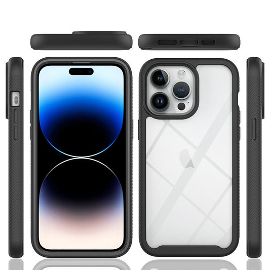 Puzdro pre Apple iPhone 15 Pro, Techsuit, Defense360 Pro, Čierne