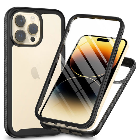 Puzdro pre Apple iPhone 15 Pro, Techsuit, Defense360 Pro, Čierne