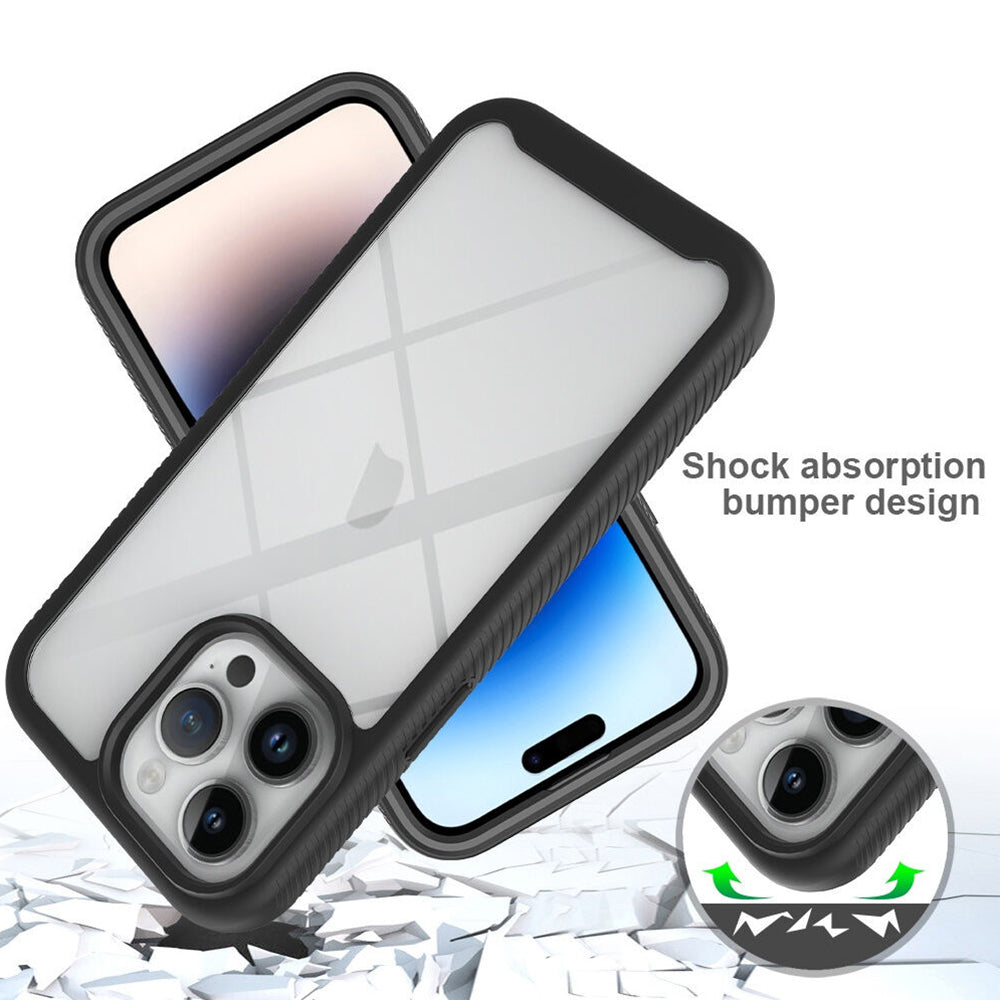 Puzdro pre Apple iPhone 15 Pro, Techsuit, Defense360 Pro, Čierne