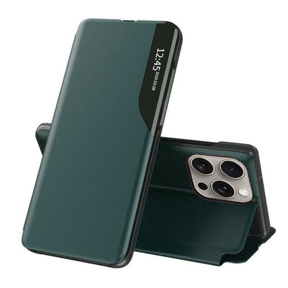Puzdro pre Apple iPhone 15 Pro, Techsuit, eFold, zelené
