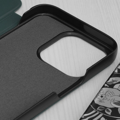 Puzdro pre Apple iPhone 15 Pro, Techsuit, eFold, zelené