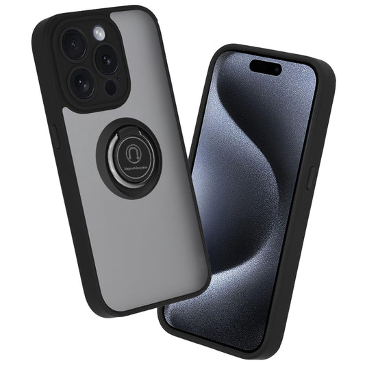 Puzdro pre Apple iPhone 15 Pro, Techsuit, Glinth, Čierne