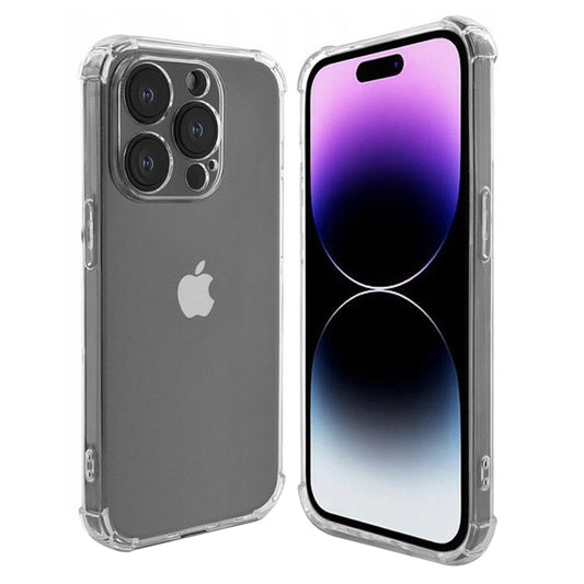 Puzdro pre Apple iPhone 15 Pro, Techsuit, Shockproof Clear, Priehľadné