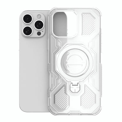 Puzdro pre Apple iPhone 15, Techsuit, Carbon Shield Pro, Biele