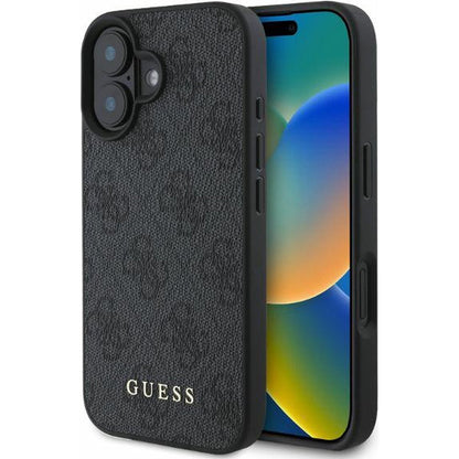 Puzdro pre Apple iPhone 16 Plus, Guess, 4G Classic, Čierne