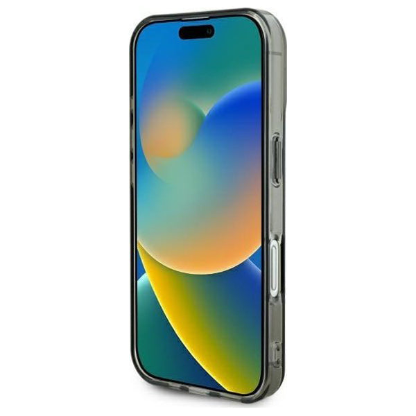 Case for Apple iPhone 16 Plus, Guess, IML Heart, Black