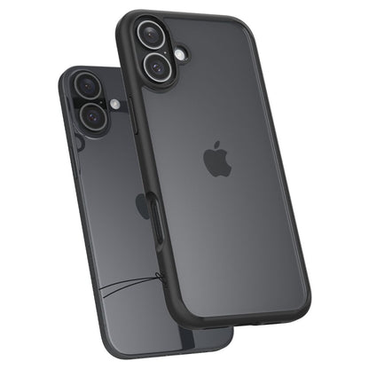 Puzdro pre Apple iPhone 16 Plus, Spigen, Ultra Hybrid, Matná Čierna