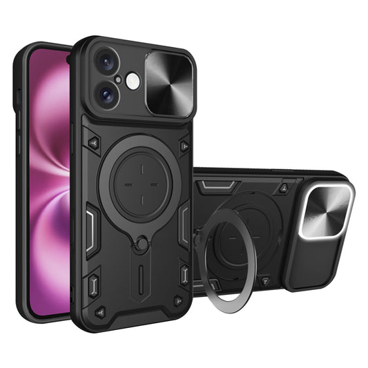 Obal na Apple iPhone 16 Plus, Techsuit, CamGuard Pro, čierny