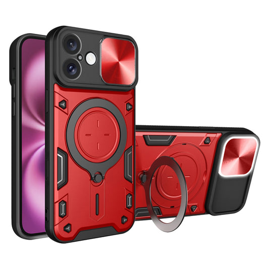 Puzdro pre Apple iPhone 16 Plus, Techsuit, CamGuard Pro, červené