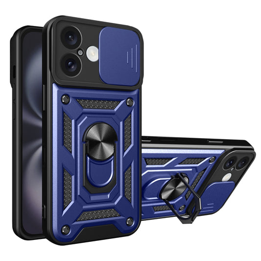 Puzdro pre Apple iPhone 16 Plus, Techsuit, CamShield, Modré