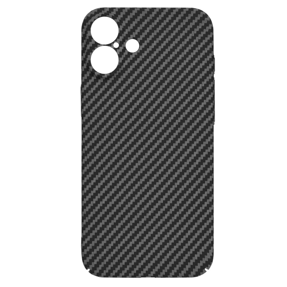 Puzdro pre Apple iPhone 16 Plus, Techsuit, Carbonite FiberShell, Čierne