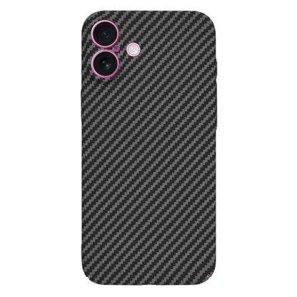Puzdro pre Apple iPhone 16 Plus, Techsuit, Carbonite FiberShell, Čierne