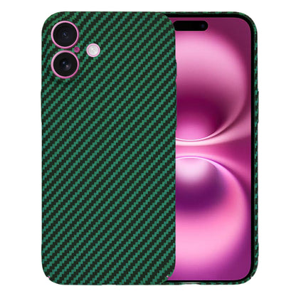 Puzdro pre Apple iPhone 16 Plus, Techsuit, Carbonite FiberShell, Zelené