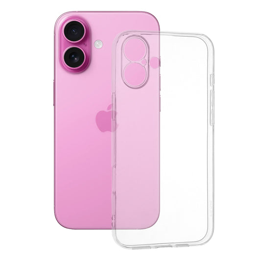 Puzdro pre Apple iPhone 16 Plus, Techsuit, Priehľadné, Transparentné