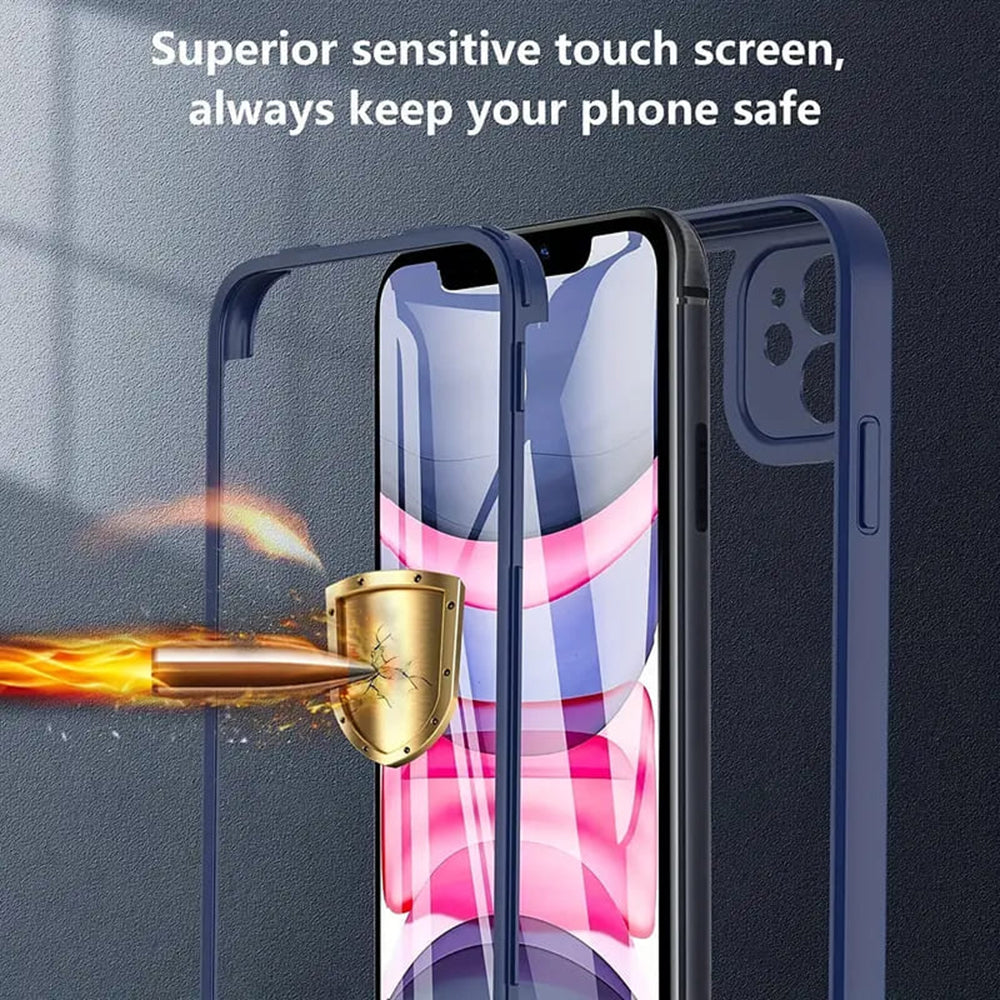 Case for Apple iPhone 16 Plus, Techsuit, ColorVerse 360, Blue