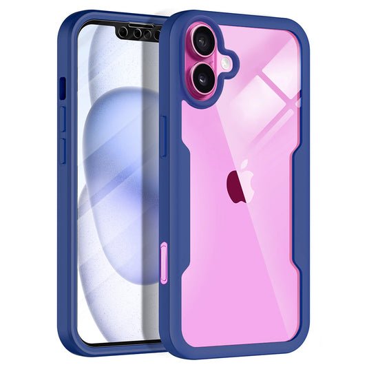 Puzdro pre Apple iPhone 16 Plus, Techsuit, ColorVerse 360, Modrá
