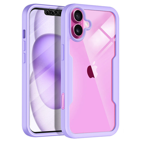Puzdro pre Apple iPhone 16 Plus, Techsuit, ColorVerse 360, Fialové