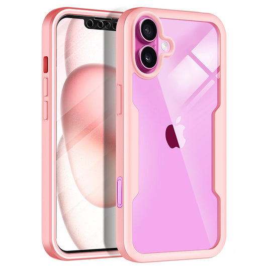 Puzdro pre Apple iPhone 16 Plus, Techsuit, ColorVerse 360, Ružové
