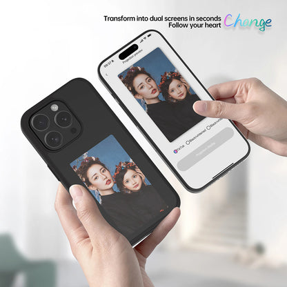 Puzdro pre Apple iPhone 16 Plus, Techsuit, SmartScreen NFC, Čierne