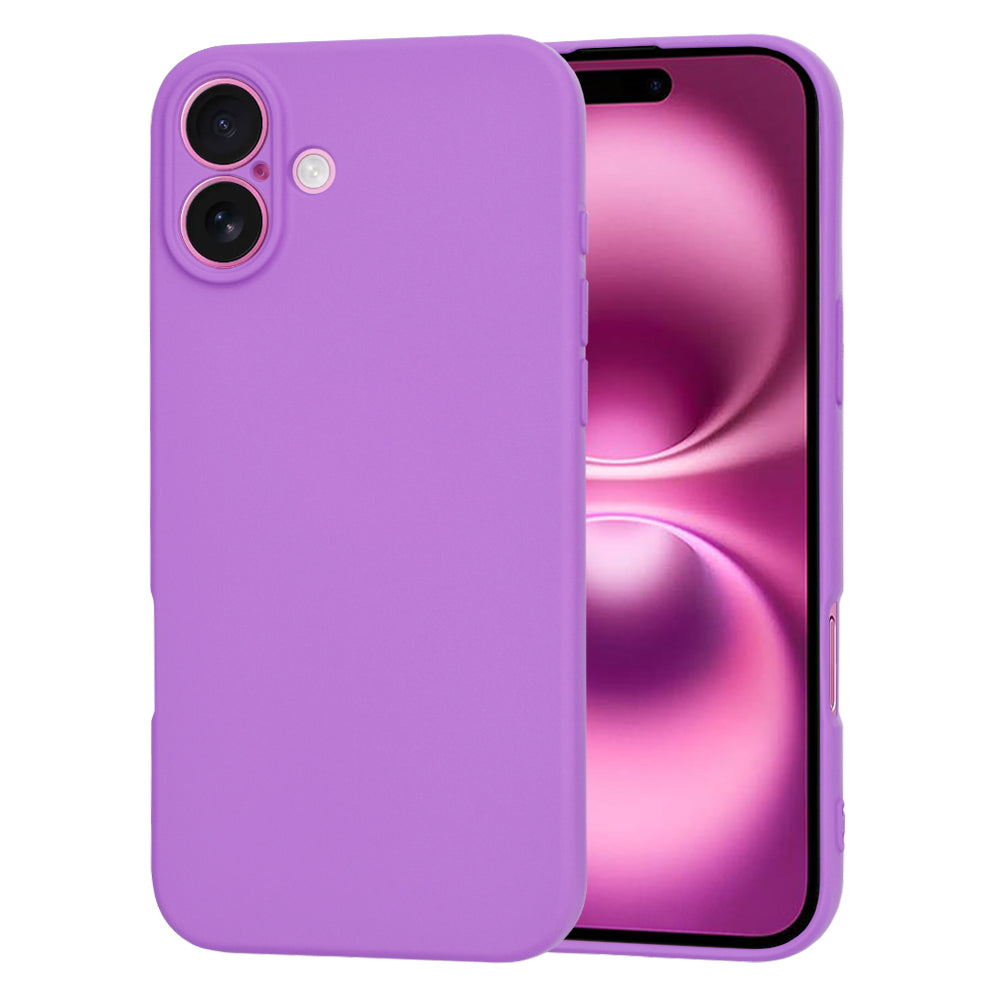 Puzdro pre Apple iPhone 16 Plus, Techsuit, SoftFlex, Fialové