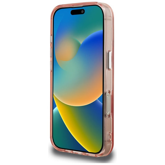 Puzdro pre Apple iPhone 16 Pro, Karl Lagerfeld, IML Aquarelle Logo Choupette, Ružové