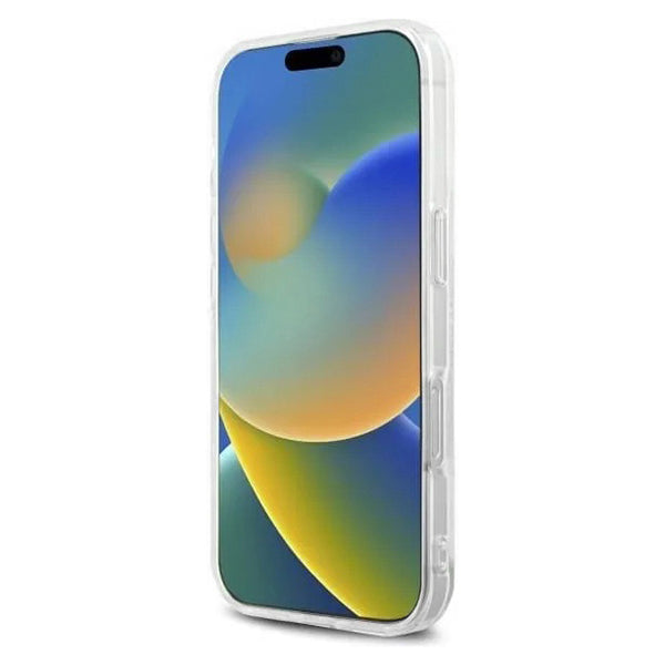 Case for Apple iPhone 16 Pro, Karl Lagerfeld, IML Rhinestones Karl's Head, Transparent