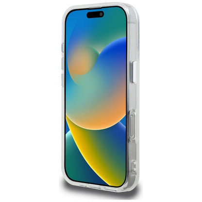 Puzdro pre Apple iPhone 16 Pro Max, Karl Lagerfeld, IML Aquarelle Logo Karl & Choupette, Biela