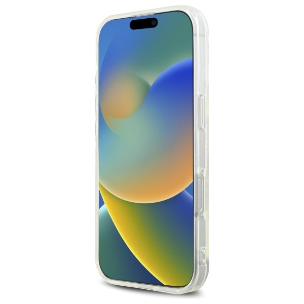 Puzdro pre Apple iPhone 16 Pro Max, Karl Lagerfeld, IML Rhinestones Karl's Head, Transparentné