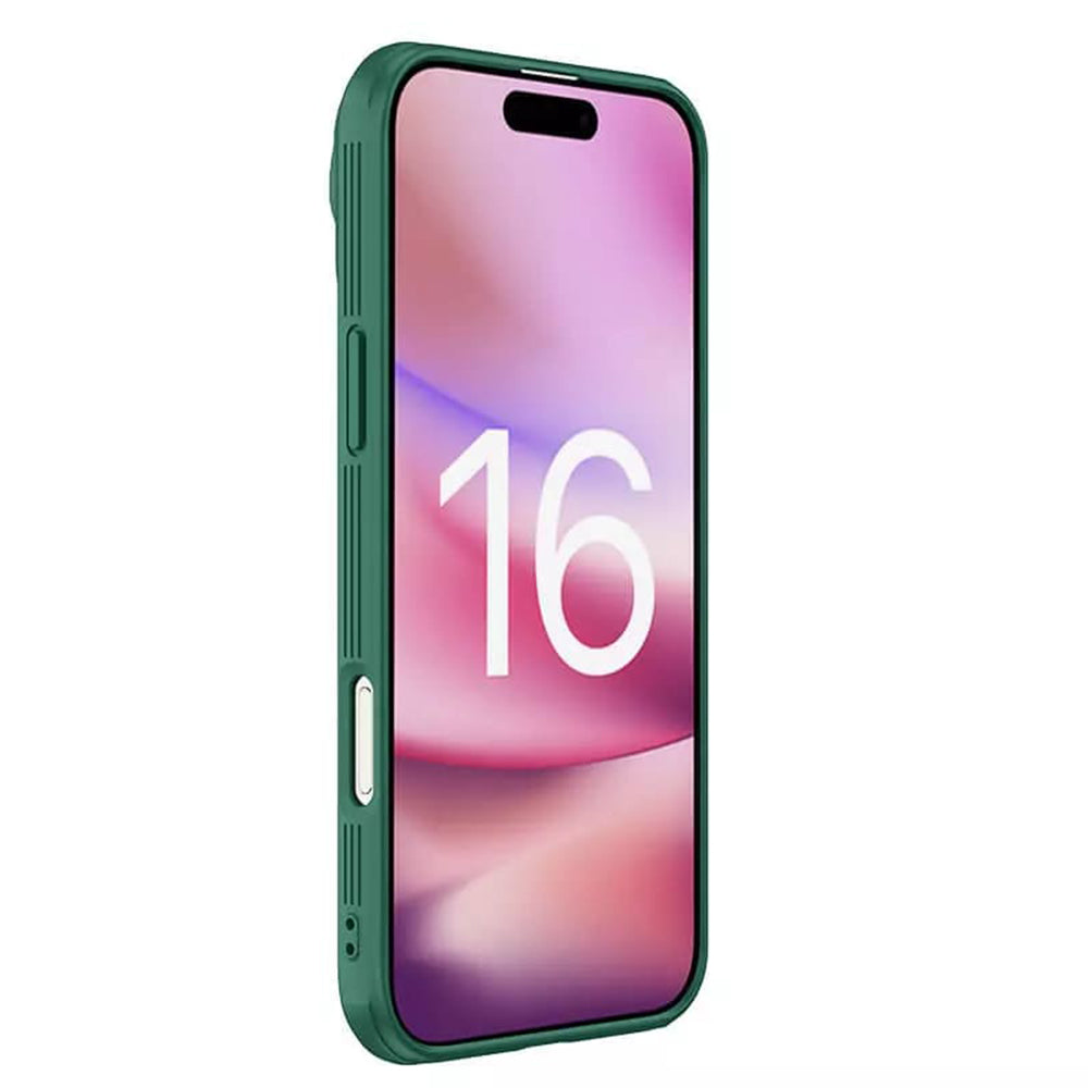 Puzdro pre Apple iPhone 16 Pro Max, Nillkin, CamShield Prop, Zelené