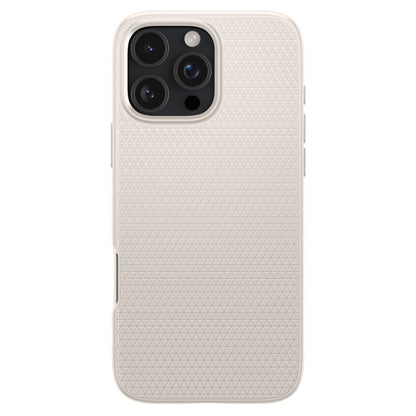 Puzdro pre Apple iPhone 16 Pro Max, Spigen, Liquid Air, Béžová