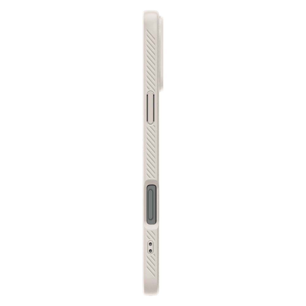 Puzdro pre Apple iPhone 16 Pro Max, Spigen, Liquid Air, Béžová
