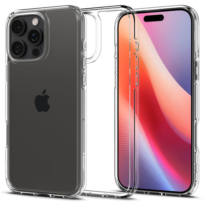 Puzdro pre Apple iPhone 16 Pro Max, Spigen, Ultra Hybrid, Transparentné ACS07992