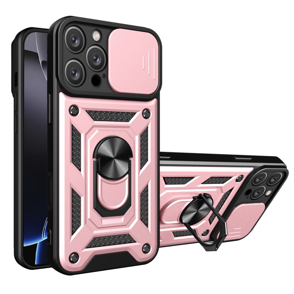 Case for Apple iPhone 16 Pro Max, Techsuit, CamShield, Pink