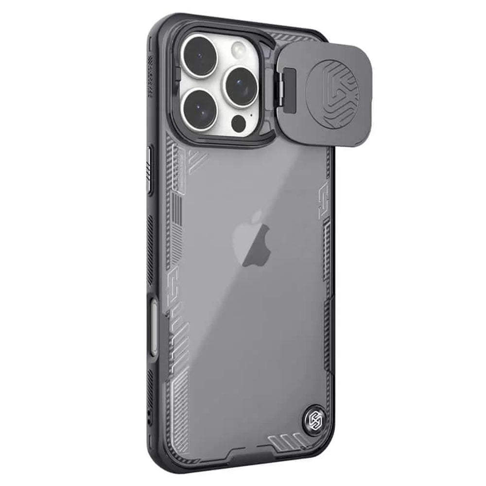 Puzdro pre Apple iPhone 16 Pro, Nillkin, Iceblade Prop (bez výrezu na kameru), čierne