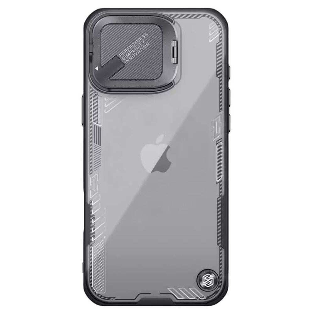 Puzdro pre Apple iPhone 16 Pro, Nillkin, Iceblade Prop (bez výrezu na kameru), čierne