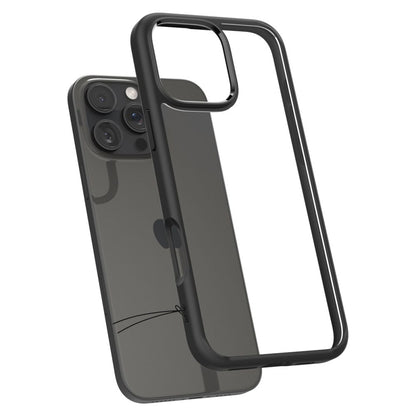 Puzdro pre Apple iPhone 16 Pro, Spigen, Ultra Hybrid, Matné čierne