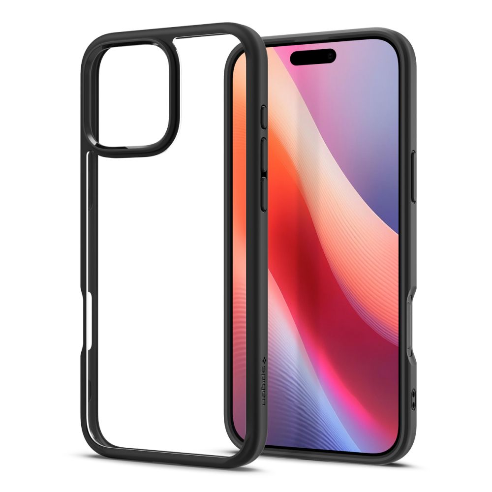 Puzdro pre Apple iPhone 16 Pro, Spigen, Ultra Hybrid, Matné čierne