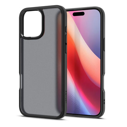 Puzdro pre Apple iPhone 16 Pro, Spigen, Ultra Hybrid, Čierna Matná ACS08124