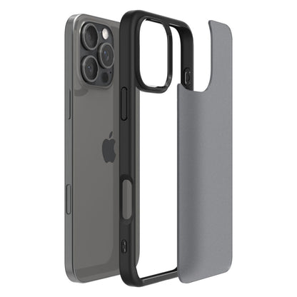 Puzdro pre Apple iPhone 16 Pro, Spigen, Ultra Hybrid, Čierna Matná ACS08124