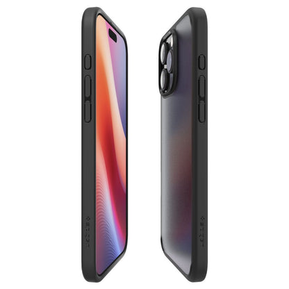 Puzdro pre Apple iPhone 16 Pro, Spigen, Ultra Hybrid, Čierna Matná ACS08124