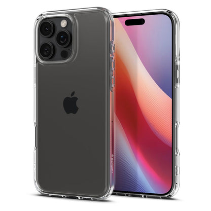 Puzdro pre Apple iPhone 16 Pro, Spigen, Ultra Hybrid, Transparentné ACS08121