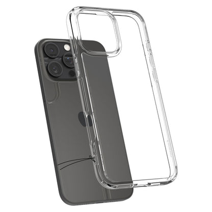 Puzdro pre Apple iPhone 16 Pro, Spigen, Ultra Hybrid, Transparentné ACS08121