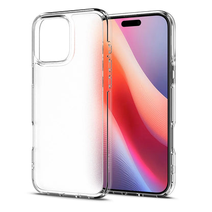 Puzdro pre Apple iPhone 16 Pro, Spigen, Ultra Hybrid, Saténovo Transparentné ACS08122
