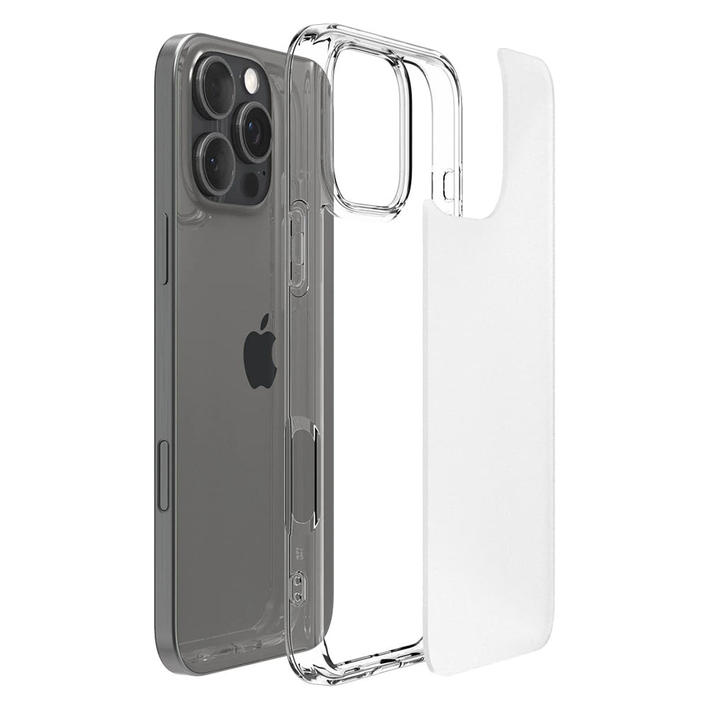 Puzdro pre Apple iPhone 16 Pro, Spigen, Ultra Hybrid, Saténovo Transparentné ACS08122