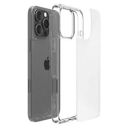 Puzdro pre Apple iPhone 16 Pro, Spigen, Ultra Hybrid, Saténovo Transparentné ACS08122